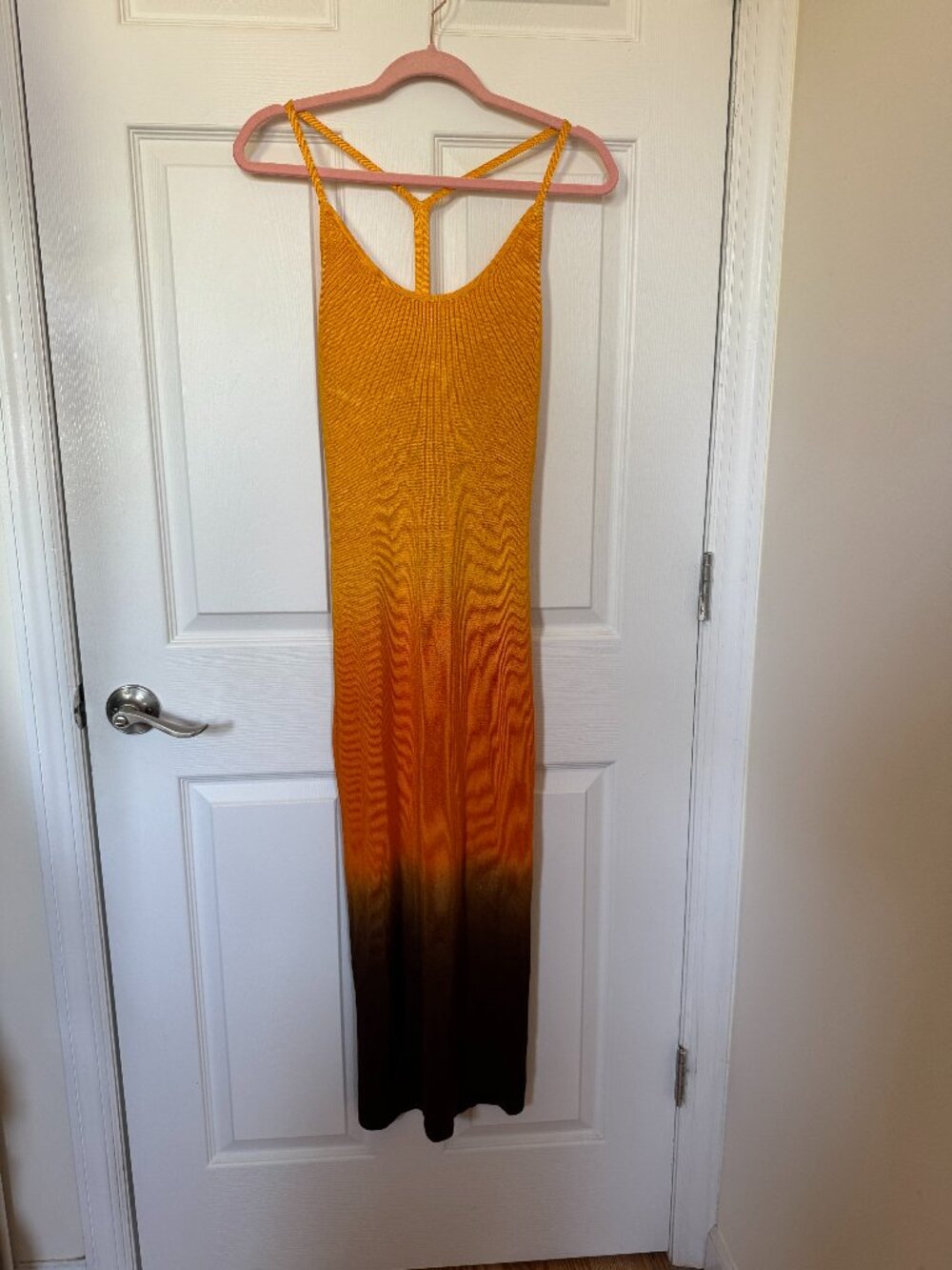 Auteur Studio Lulu Ombre Bar Maxi Dress Size L